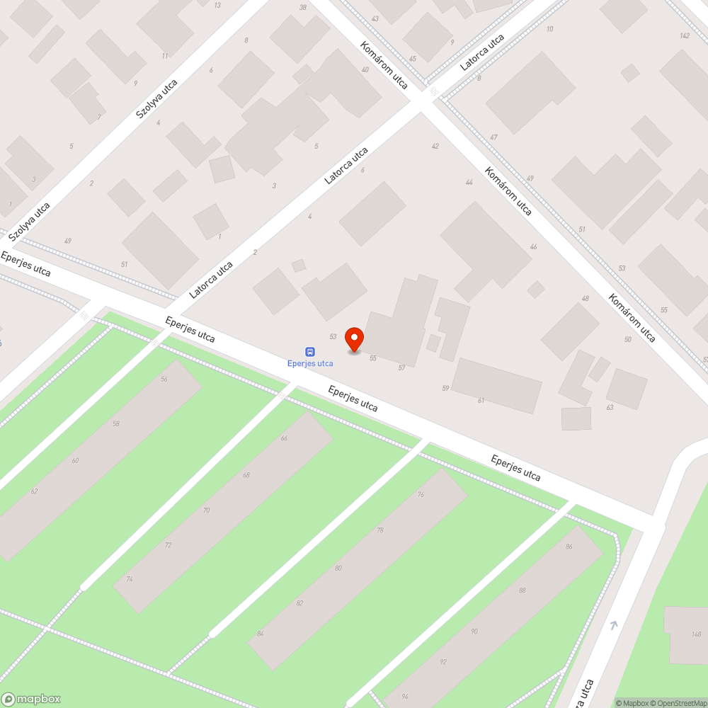 Tuskó bejelentés helye