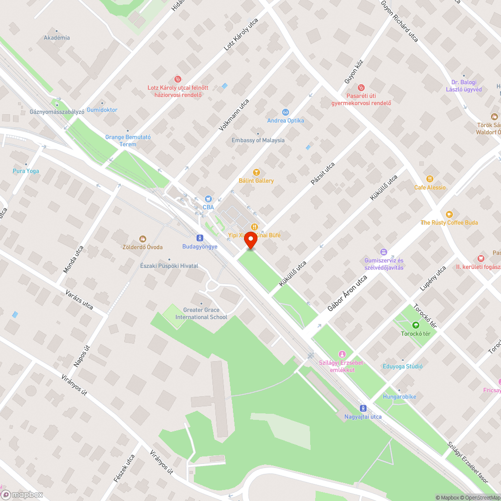 Kidőlt oszlop bejelentés helye