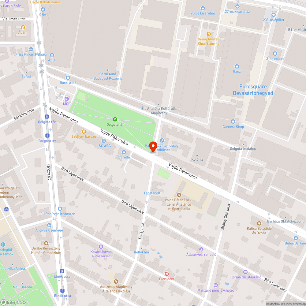 Lyukas és törött fedlap bejelentés helye