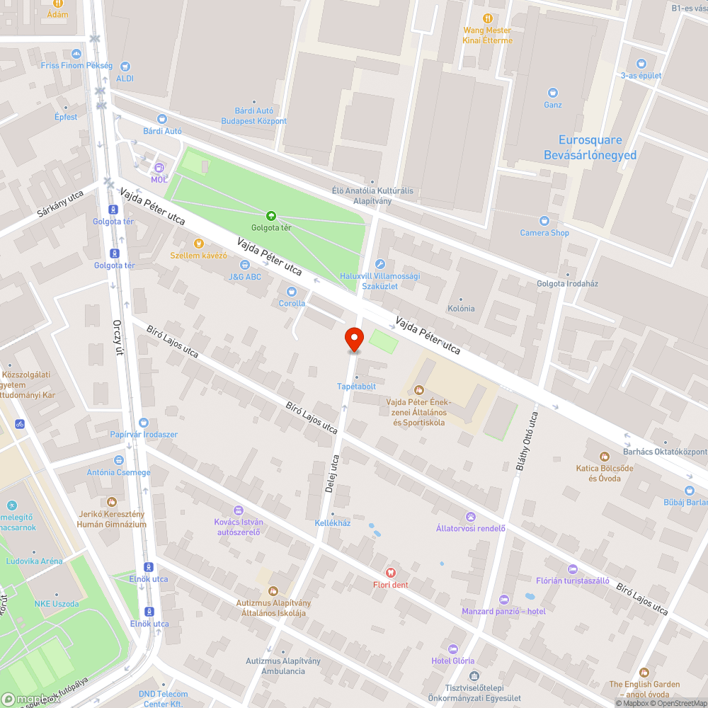 Kihelyezett szemét bejelentés helye