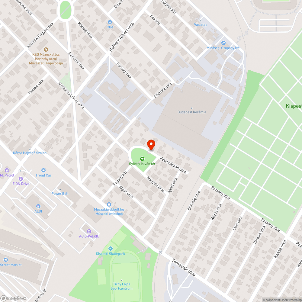 Elhagyott Transporter bejelentés helye