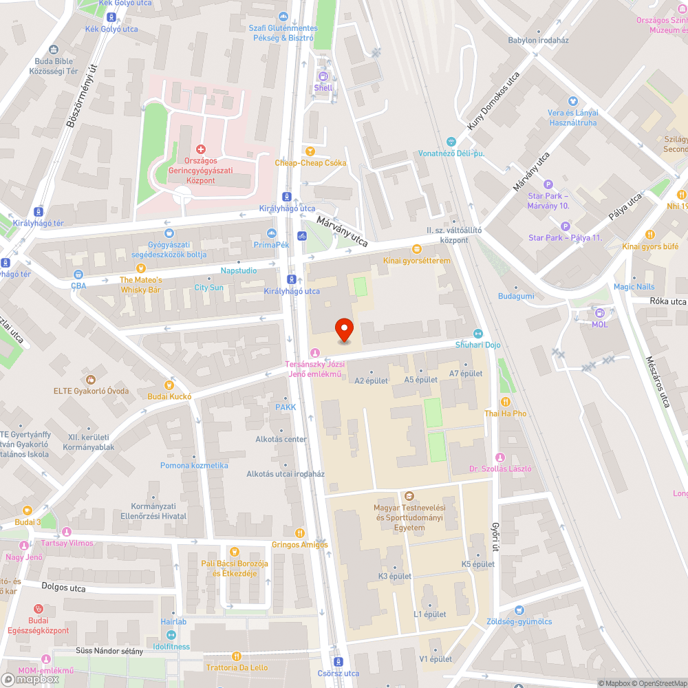 Állandósult járdán parkolás bejelentés helye