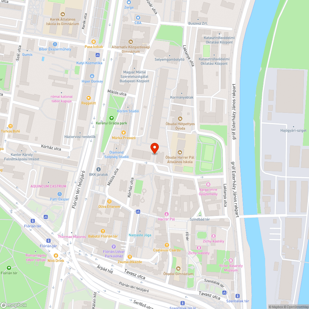 Víznyelő szerelvény melletti burkolathiba bejelentés helye