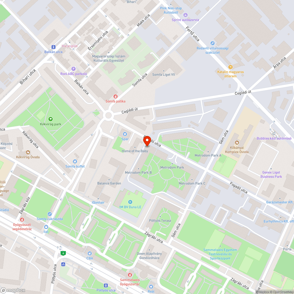 Kiszáradt fák bejelentés helye