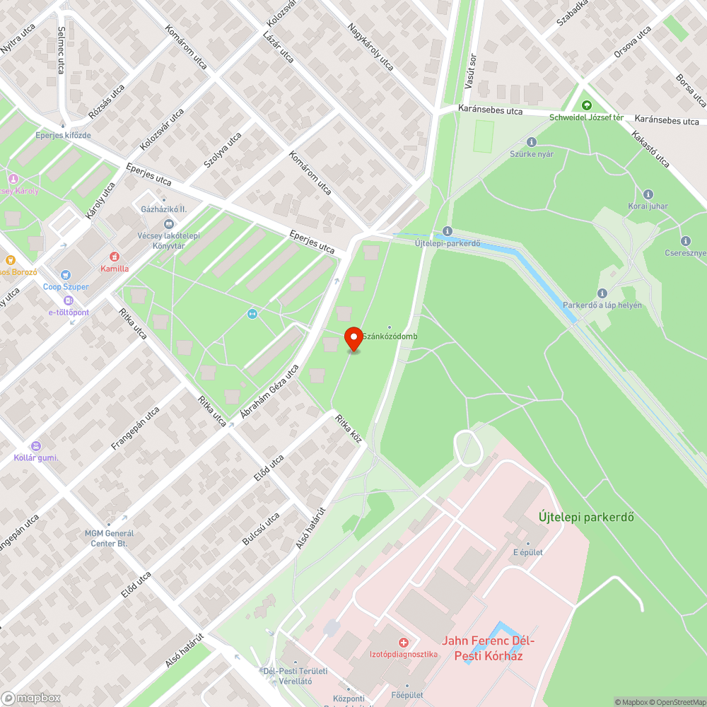 Kétségbe ejtően megrongált, romos pad bejelentés helye