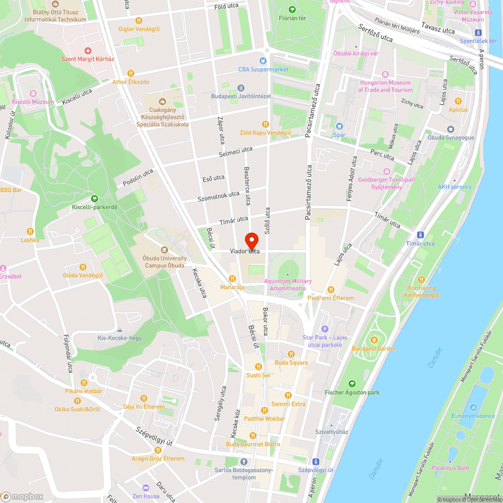 Viador utcai szabálytalan parkolás bejelentés helye