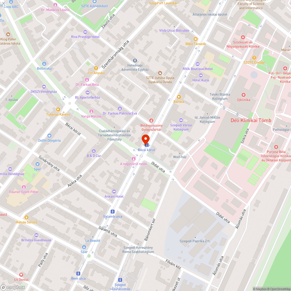 Megfakult megállótáblák - Bécsi krt. bejelentés helye