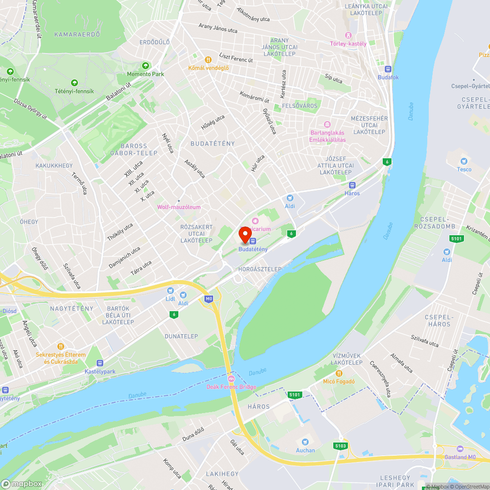 Horogkeresztek Budatétényben bejelentés helye