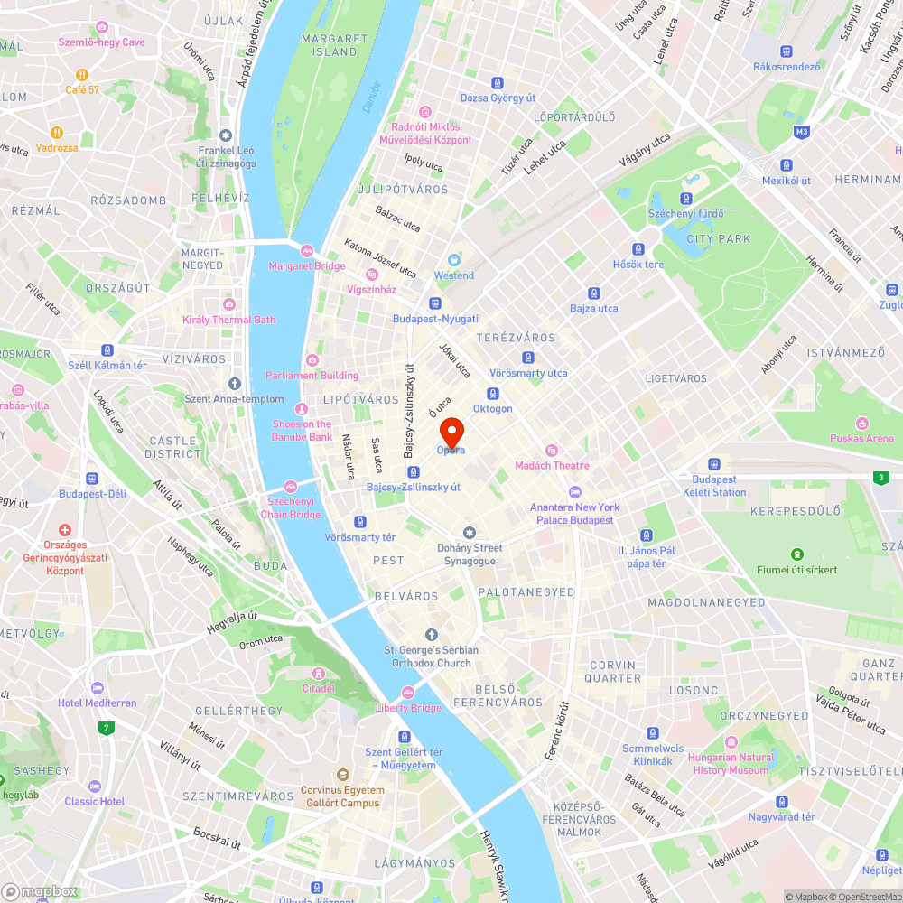 Budapest VI. kerület Paulay Ede utca 21. bejelentés helye
