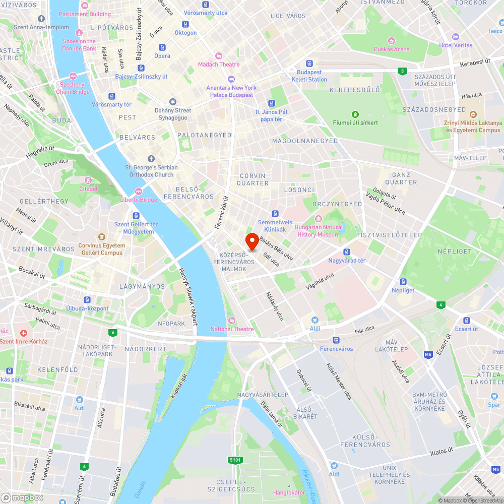 Kátyú a Viola utcában bejelentés helye