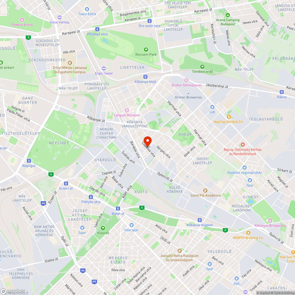 illegális hulladéklerakó bejelentés helye