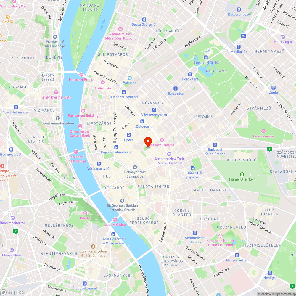 Budapest 1072 Klauzál tér 10 bejelentés helye