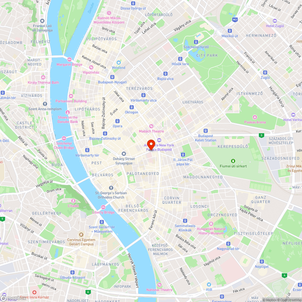 Balesetveszély a Blaha Lujza tér közelében bejelentés helye