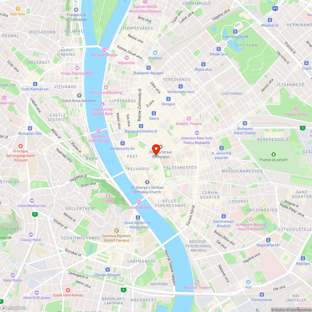 Telefon az Astorián bejelentés helye