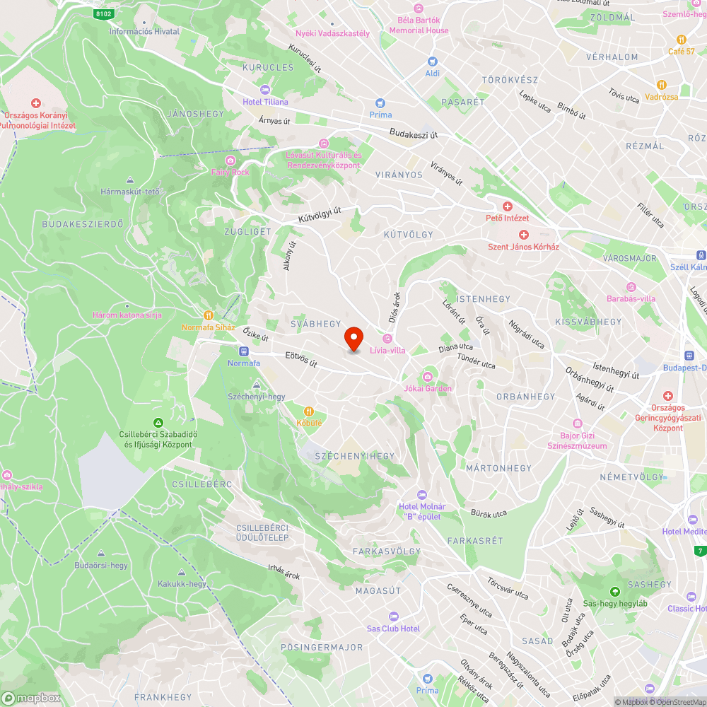 Járhatatlan járda bejelentés helye