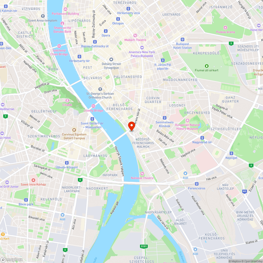 Tilosban parkoló autók a Boráros téri aluljáróban bejelentés helye