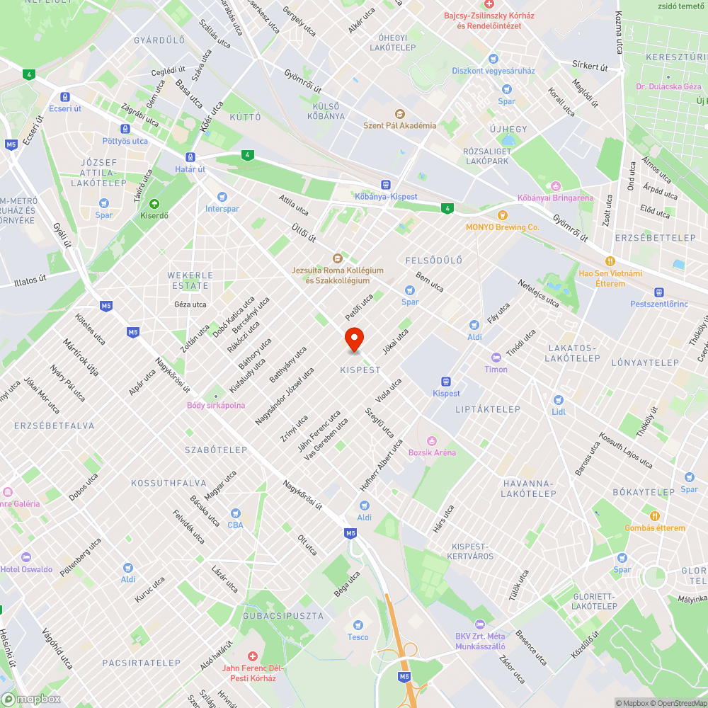 Rendezetlen buszmegálló #F03977 bejelentés helye