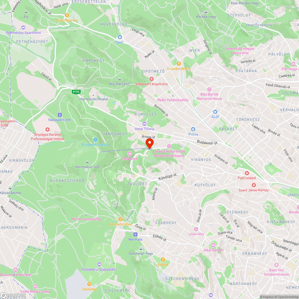Kivágott fák bejelentés helye