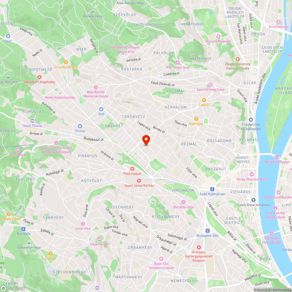 Elhagyatott, összeetört autó bejelentés helye