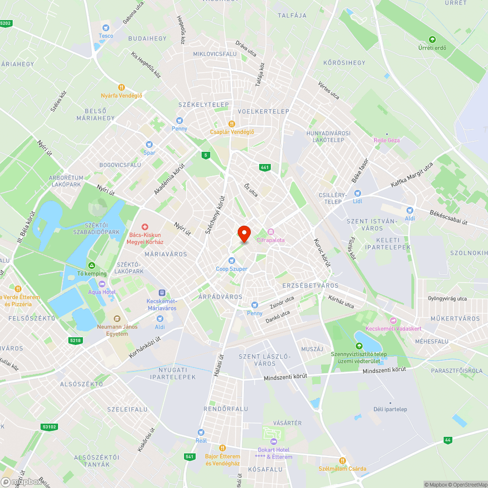 Összetört reflektorok a Szent István szobornál bejelentés helye