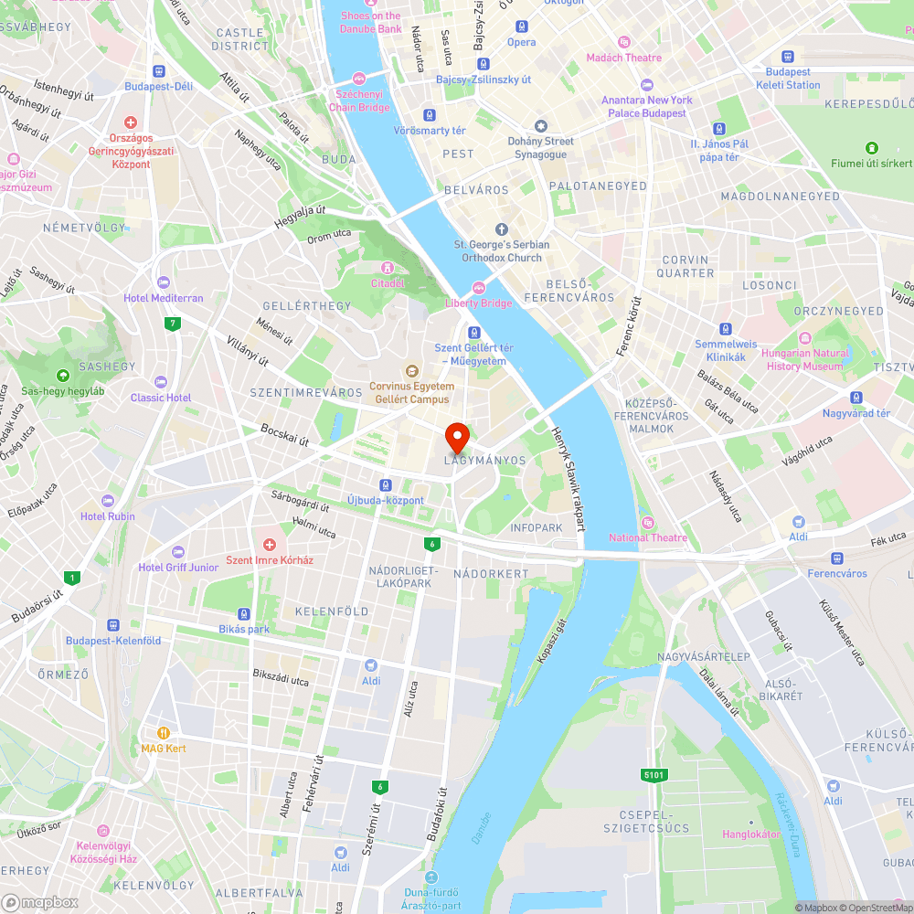 kátyúrengeteg a Földhivatal előtt (Budafoki út) bejelentés helye