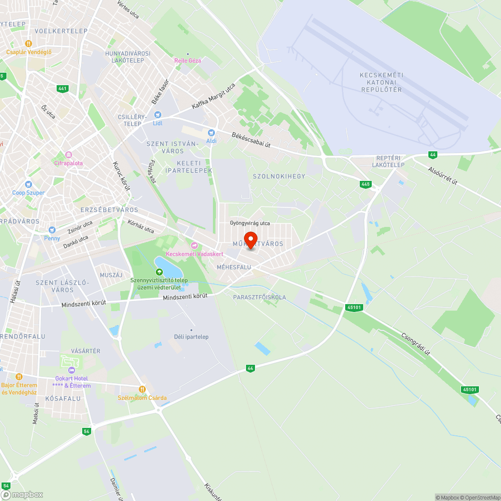 Gazdátlan autóroncs a Műkertvárosban bejelentés helye