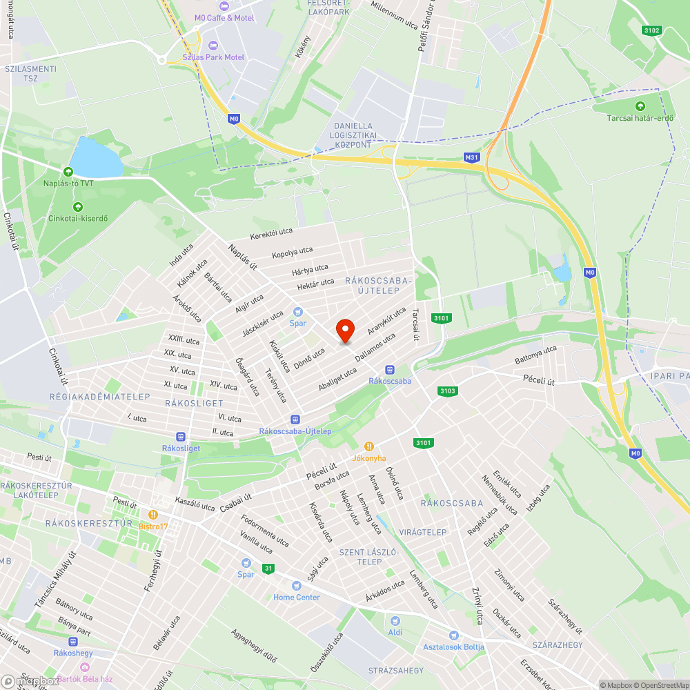 Megrongált utcabútor az Aranykút utcai buszmegállóban bejelentés helye