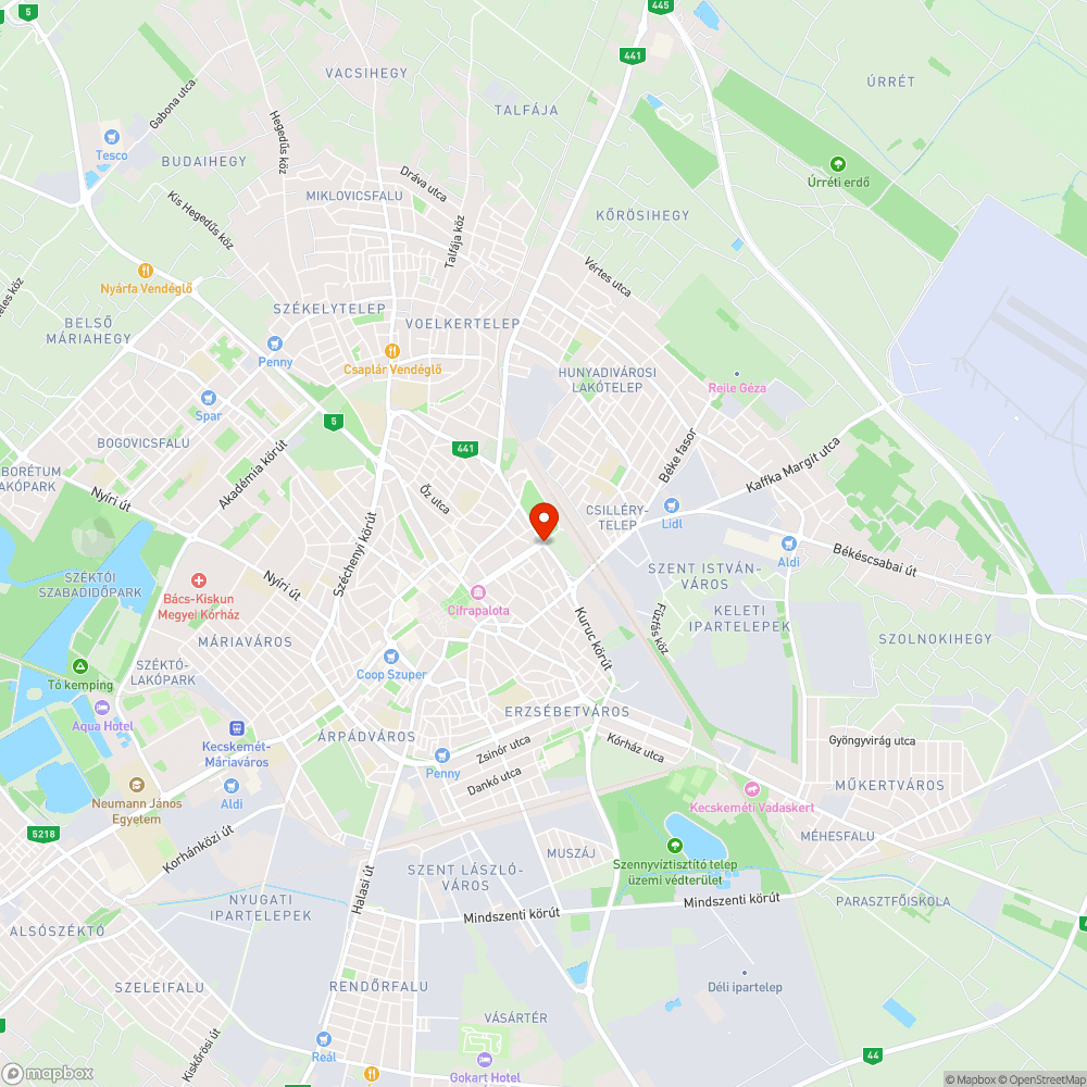 Jelzőlámpa hiba bejelentés helye