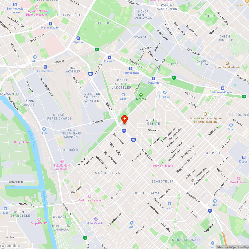 Zsákutca tábla cseréje bejelentés helye