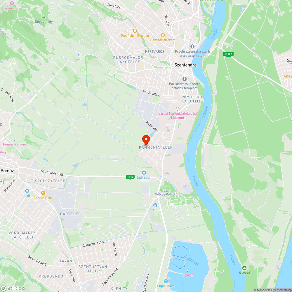 Hiányzó járda bejelentés helye