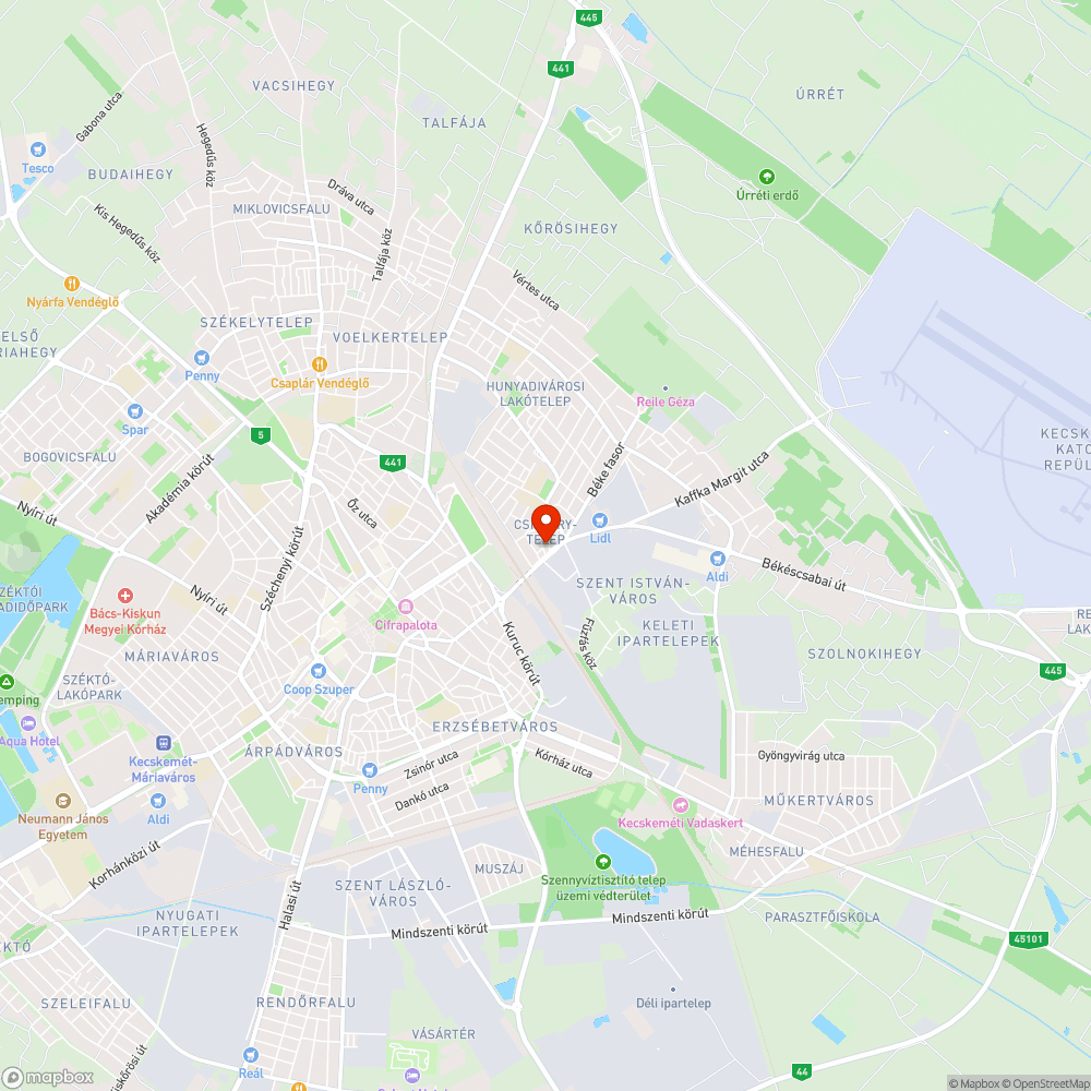 Közmű akna? bejelentés helye