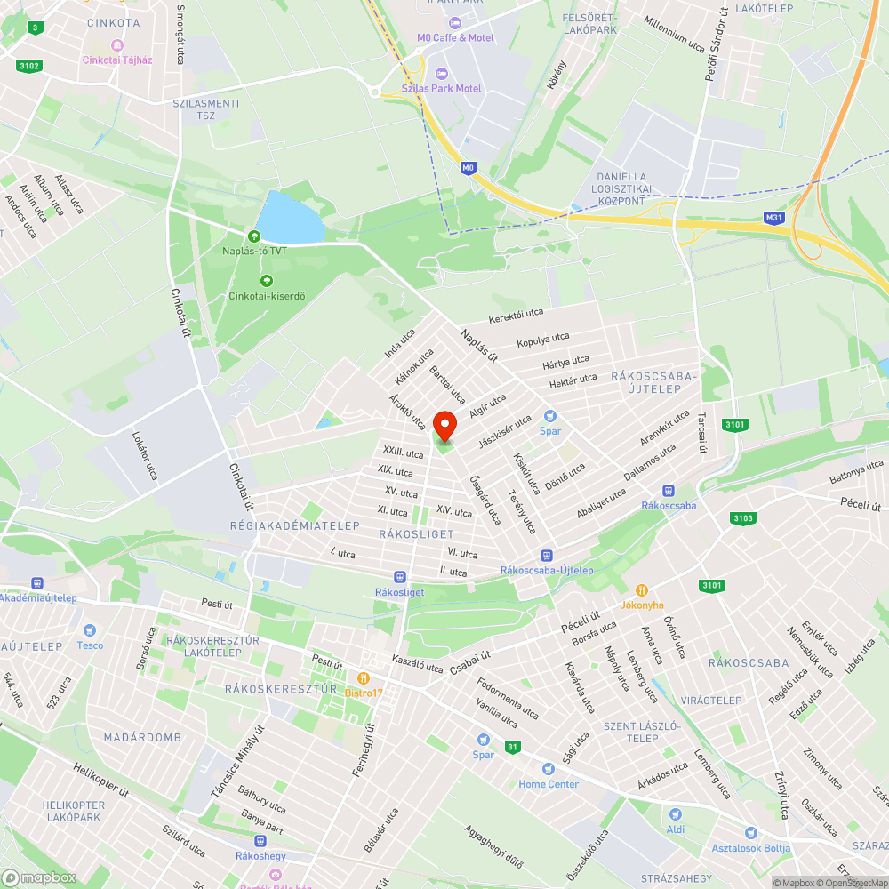 Árva zöldhulladék a Fackh téren bejelentés helye