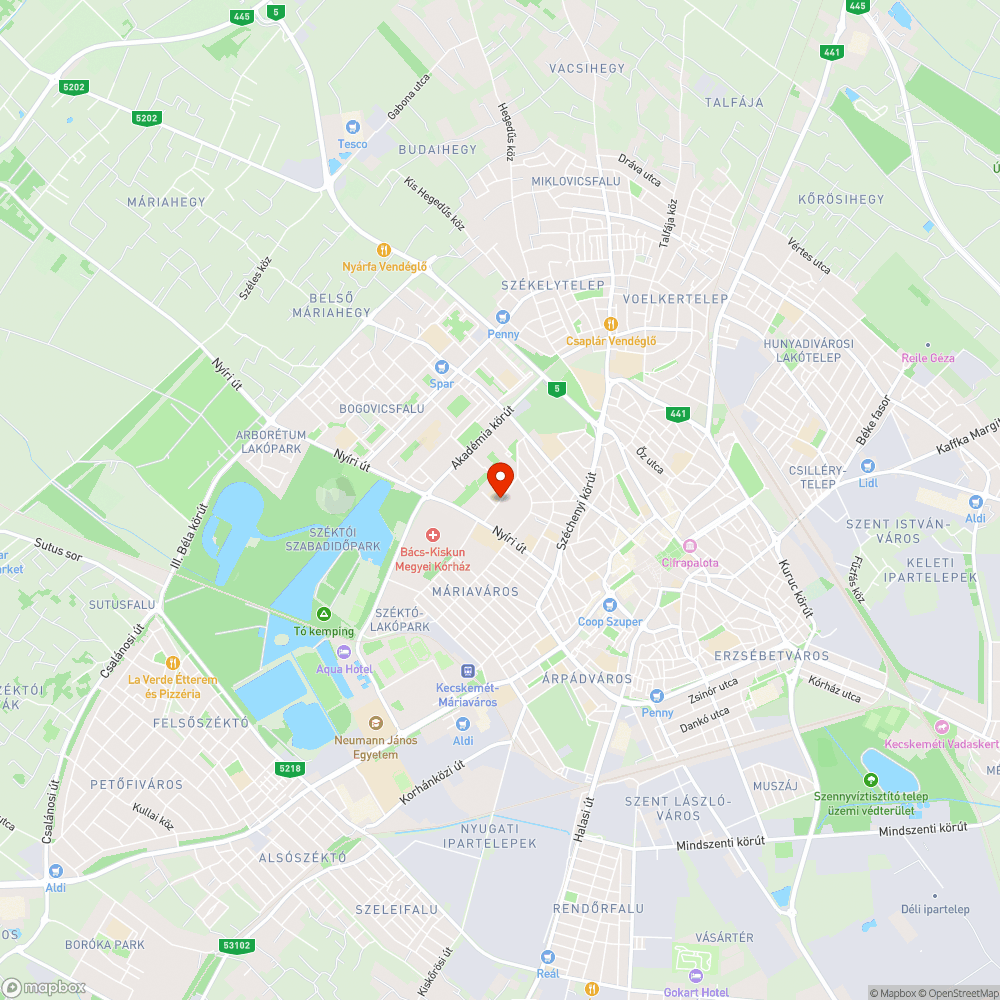 Balesetveszélyes járdahibák az iskola előtt bejelentés helye