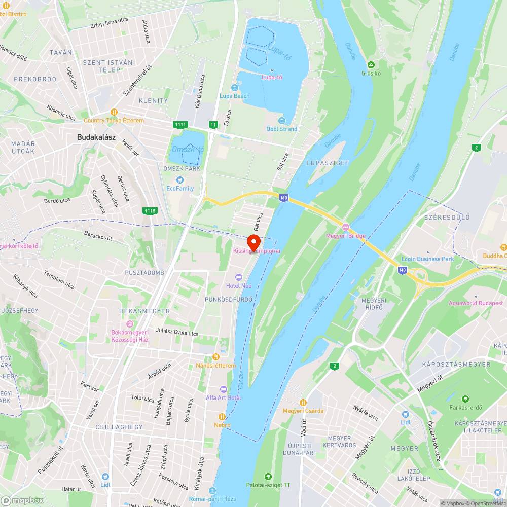 Kiszáradt fa bejelentés helye