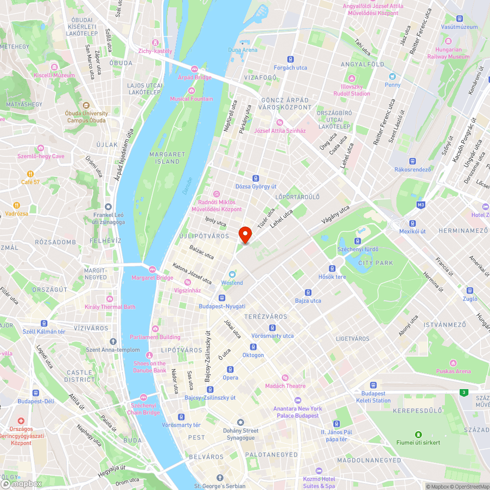 Gazdátlan Lehel tér bejelentés helye