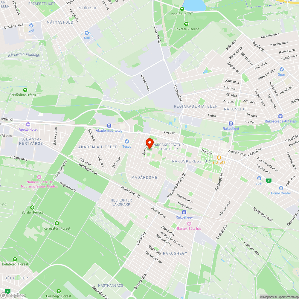 Veszélyes játszótér bejelentés helye