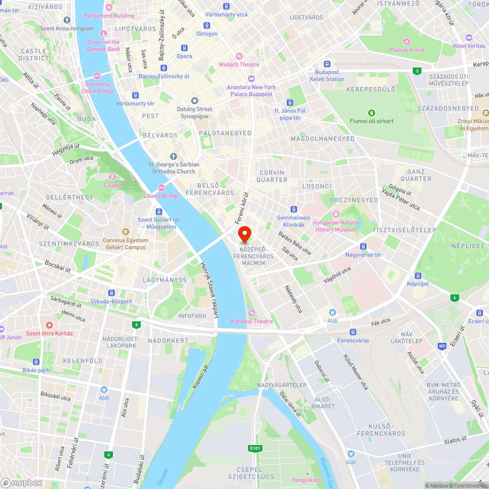 Szeméthalom az utcán bejelentés helye