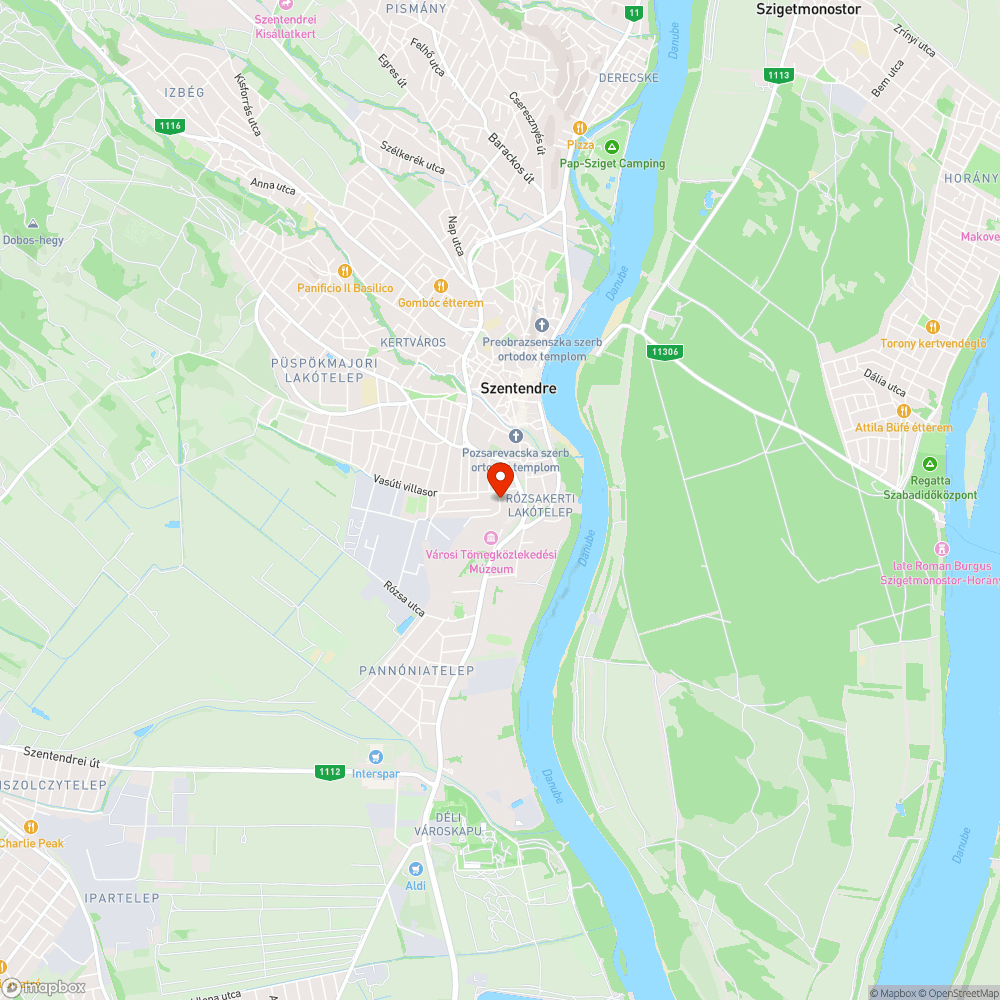 Szemeteszsákok a SPAR mögött bejelentés helye