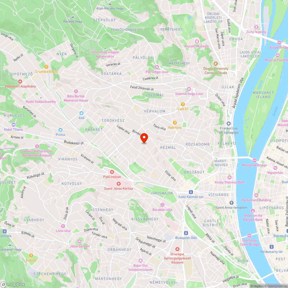 A fa és a buszmeg bejelentés helye