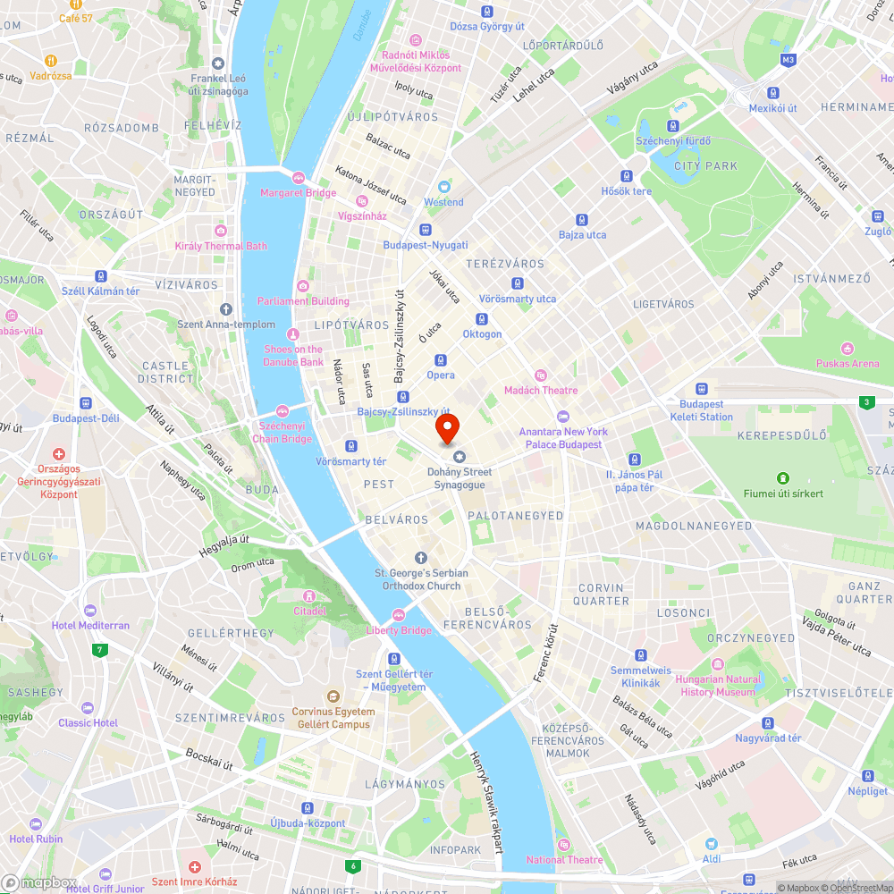 A Dob utca tákolása bejelentés helye