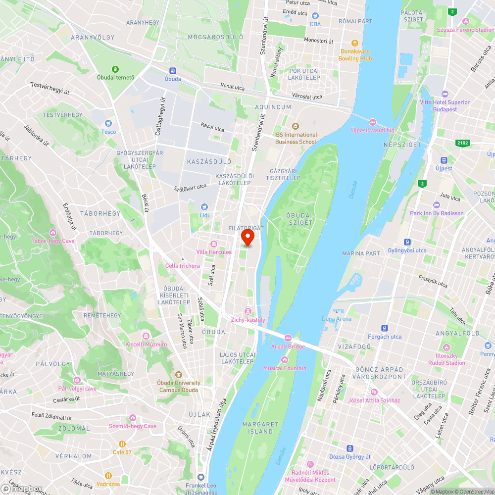 Kátyú a Folyamőr utcában bejelentés helye