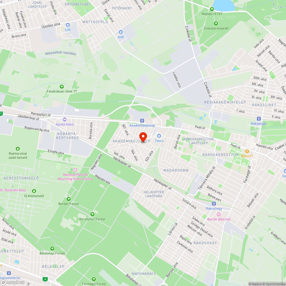 Látja? Nem látja? Na látja! bejelentés helye