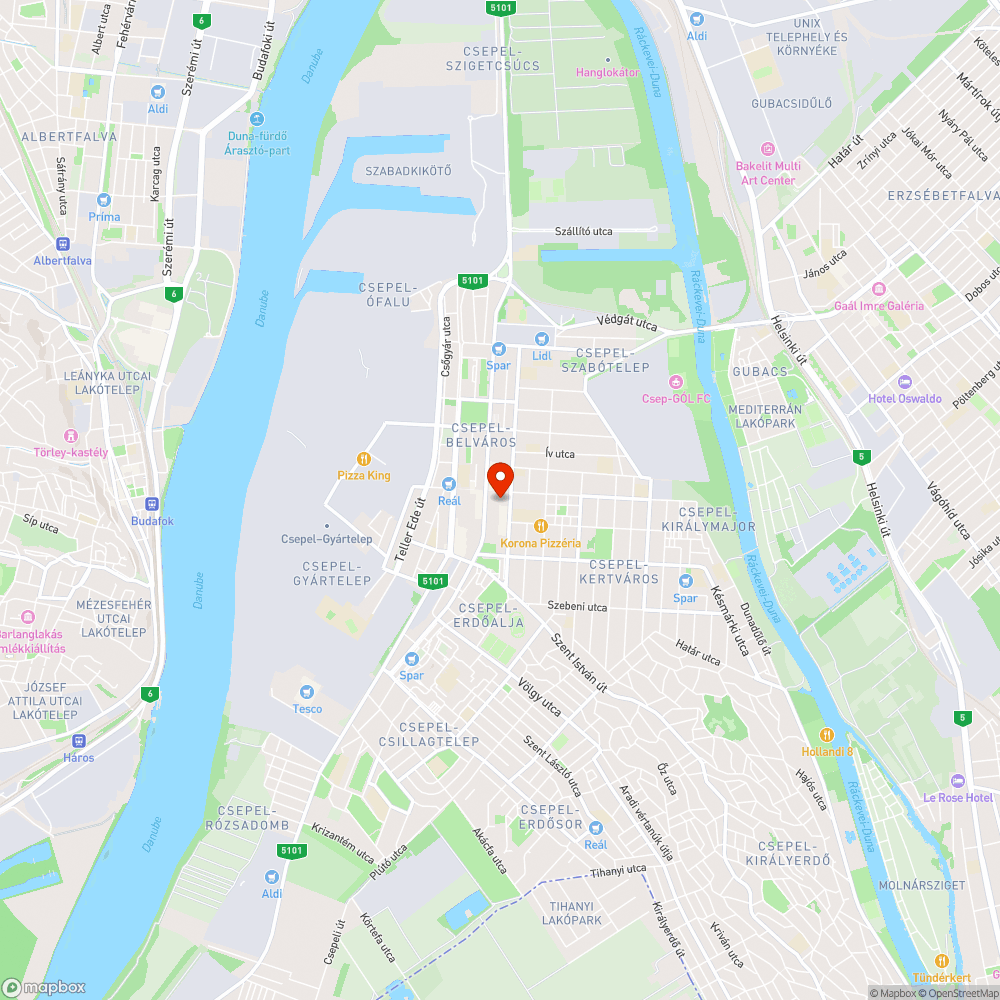 Fakó bejelentés helye