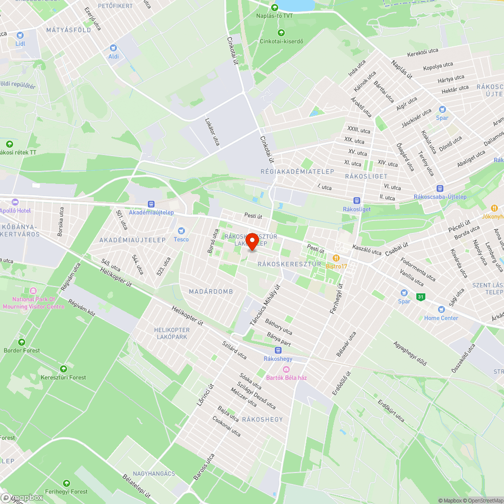 Titkos házszámok bejelentés helye