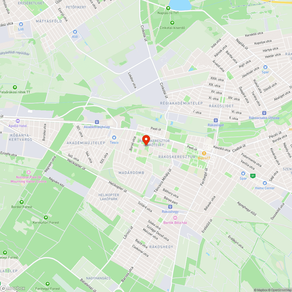 Kinek árthatott ez a pad? bejelentés helye
