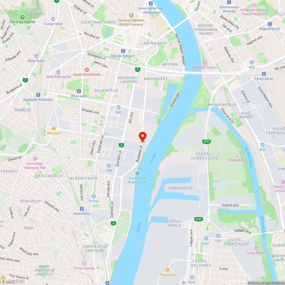 SZABÁLYTALAN biciklisek a Budafoki  úton bejelentés helye