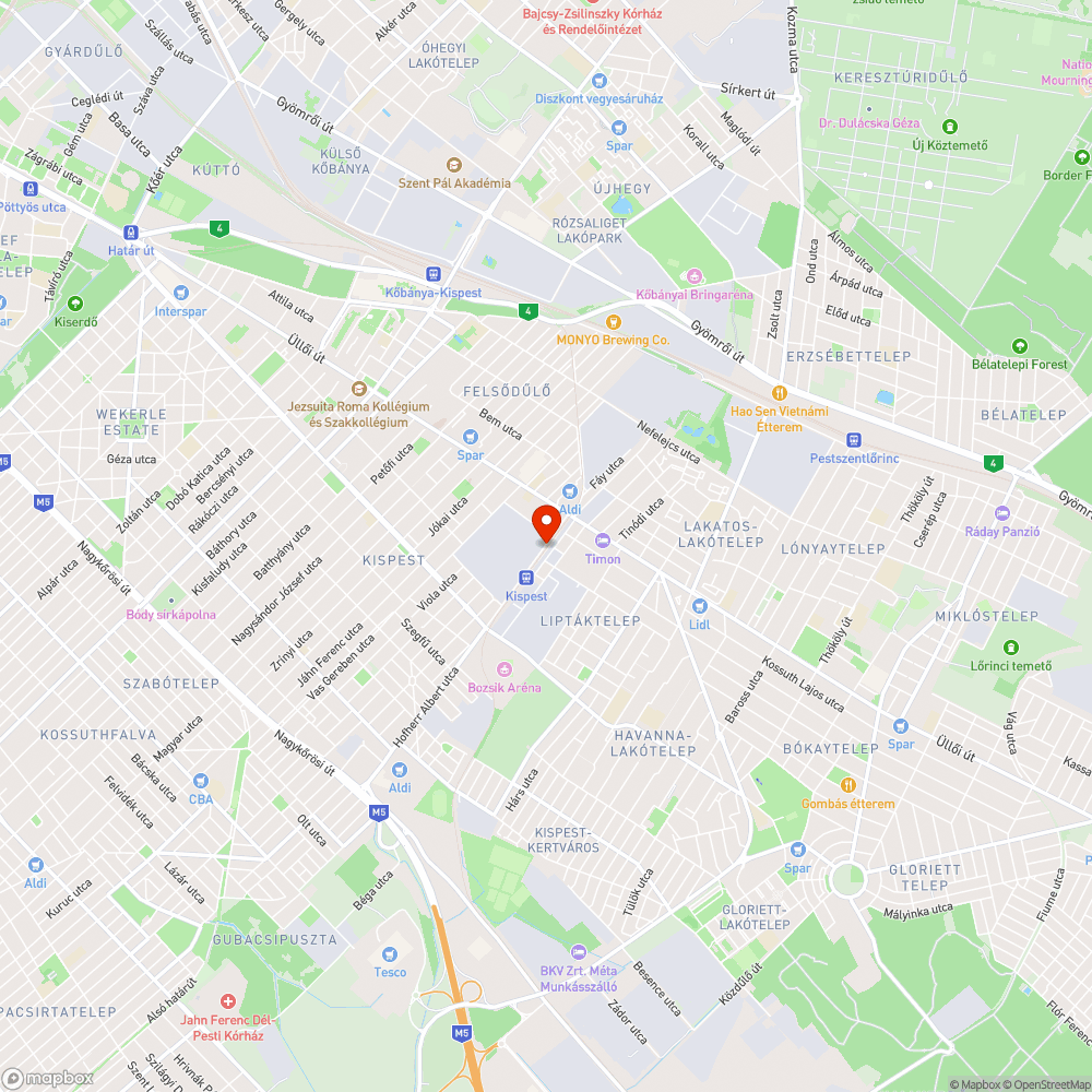 Szabálytalan átjáró bejelentés helye