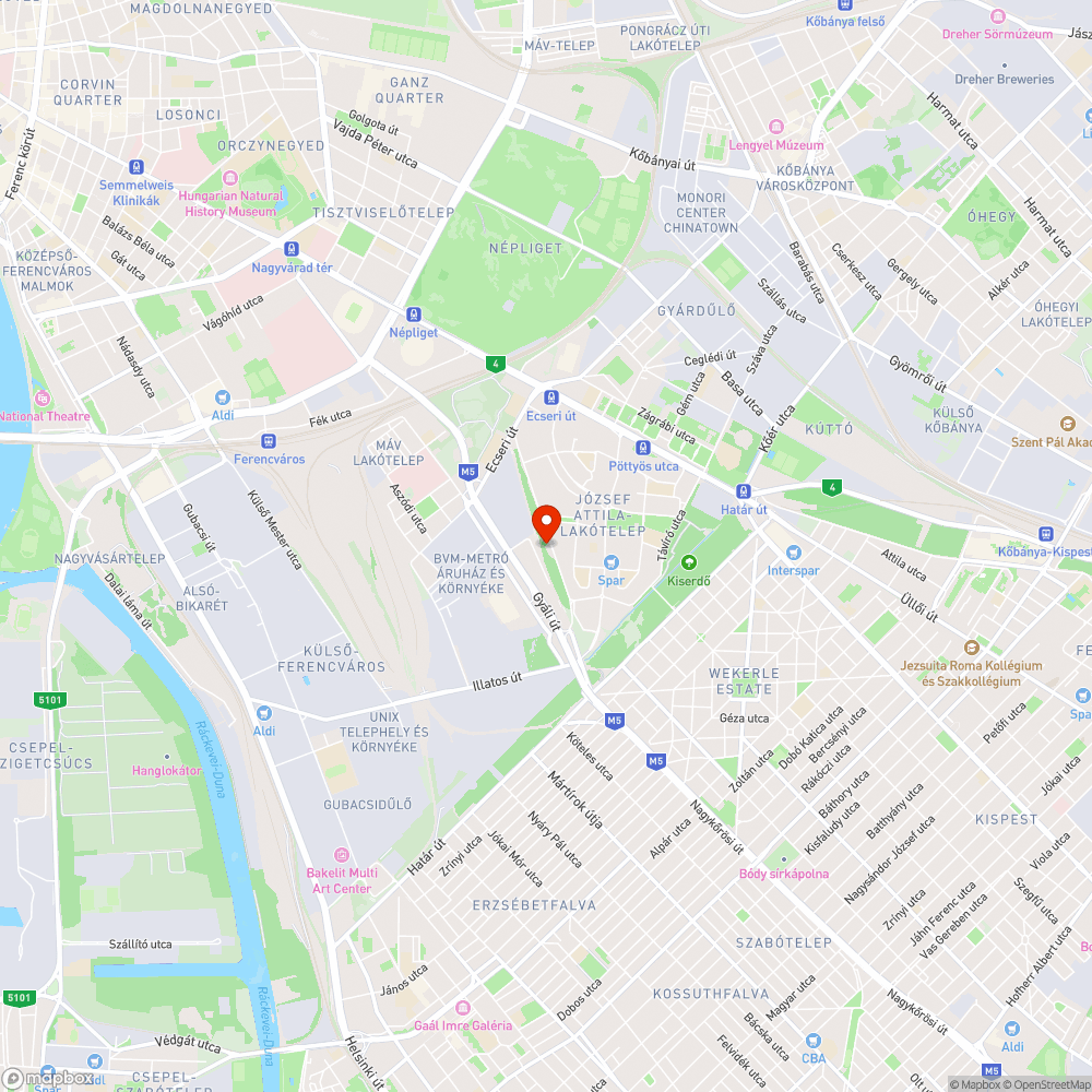 Illegális szemétlerakás bejelentés helye