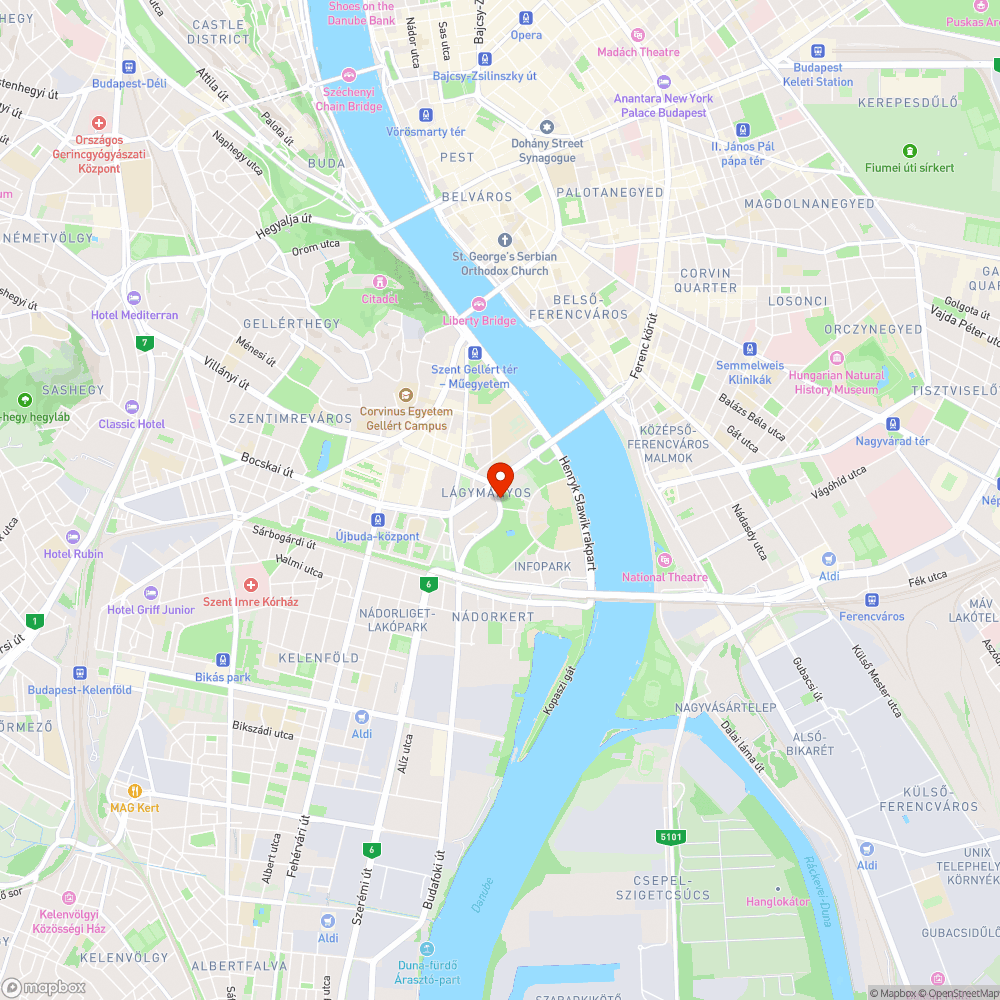Konténer a bicikliúton bejelentés helye