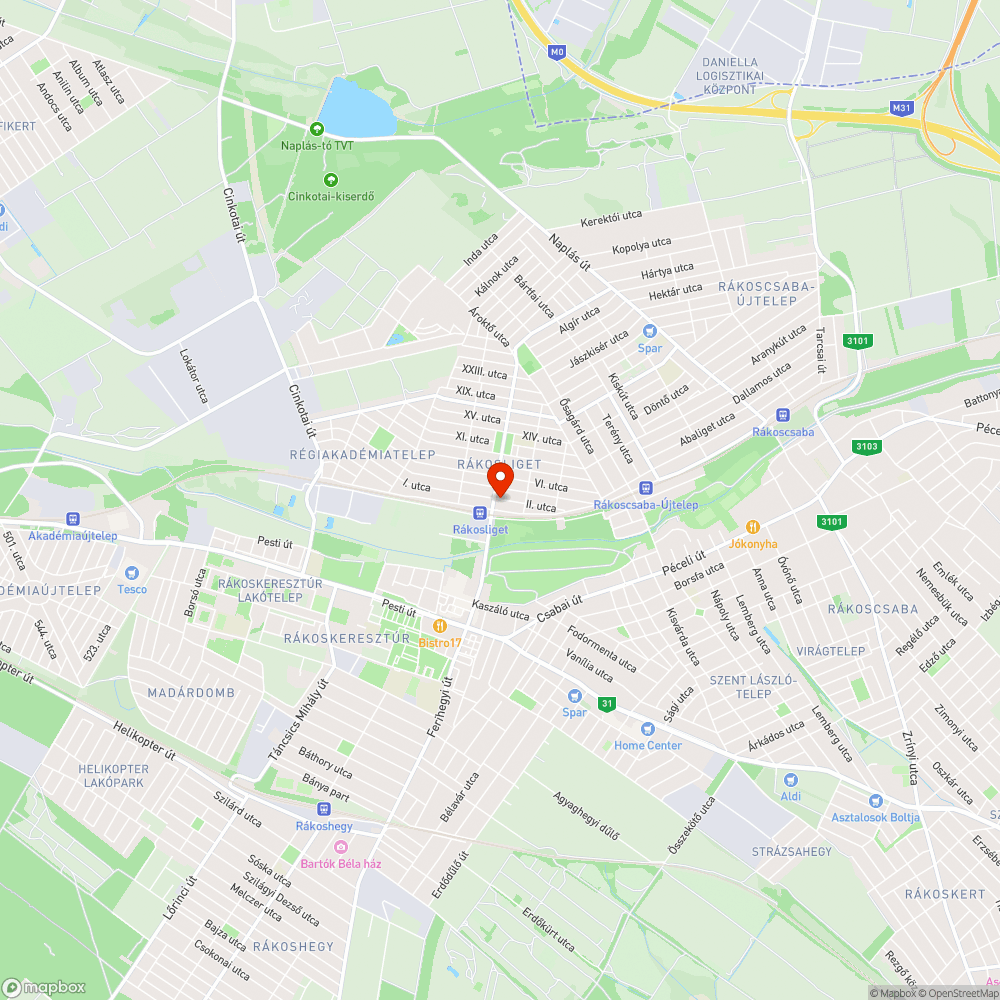 Elhasznált járda bejelentés helye
